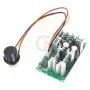 PWM Fan Motor Speed Controller Module 1200W 20A DC 12V/24V/36V/48V/60V 25KHZ Soft Start Speed Control Switch Power Regulator