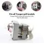 Unidanho Auger Motor for Pellet Stove Traeger Grill & Pit Boss Wood Pellet Grills Camp Chef Smoke Auger Motor Kit Drive Barbecue Grill Replacement Parts for Z Grills, Camp Chef Pellet Stoves Smoker
