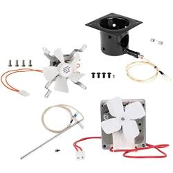 QuliMetal Grill Auger Motor, Grill Induction Fan, Fire Burn Pot, Grill Hot Rod and RTD Temperature Probe for All Traeger Wood Pellet Grills