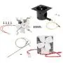 Moteur à Broyeur pour Grills QuliMetal, Ventilateur d'induction pour Grills, Pot de Cuisson au Feu, Rod Chaud pour Grills et Capteur de Température RTD pour Tous les Grills Traeger à Graines de Bois. Moteur à Broyeur pour Grills QuliMetal, Ventilateur d'induction pour Grills, Pot de Cuisson au Feu, Rod Chaud pour Grills et Capteur de Température RTD pour Tous les Grills Traeger à Graines de Bois.