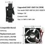 DA81-06013A DA31-00287A U92C12MS1B3-52 (OEM) Refrigerator Evaporator Fan Motor for Samsung, Compatible for RF263TEAESG/AA RF26HFENDBC/AA RF28HDEDPBC/AA RF28HFEDTSR/AA, etc - 10 Years Warranty