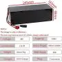 Jieoto 48V 20Ah E-Bike Lithium Battery Pack 13S 8P 20000mAh Li-ion Battery with Charger Suitable for Motors Within 1200W Fit for Electric Scooter Electric Motorcycle Electric Tricycle