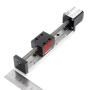FUYU FSL30 Mini Linear Stage Small Slide Guide CNC Screw Lead Motion Table Motorized Nema 14 Stepper Motor[50mm Stroke]