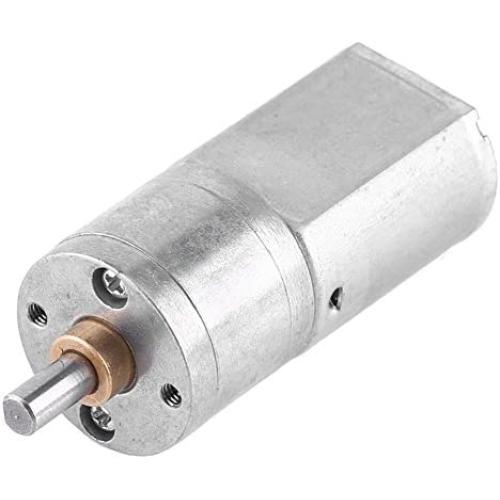 High Torque Turbo Speed Reduction Geared Box Motor DC 12V Reduction Motor for DIY Toys(12V 100RPM)