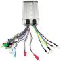 yuandai yuandai Intelligent Brushless Controller 48V 60V 72V 84V 2000W Maximum Current 45A Aluminium Alloy E-Bike Brushless Motor Controller for Electric Bicycle Scooter, silver