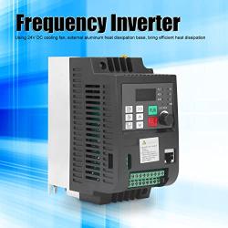 VFD Inverter, VFD Variable Frequency Drive 2.2KW 380V 5A 3 Phase Motor Speed Controller, Electrical Boxes, Conduits & Fittings