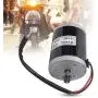 Brushed Motor, MY6812 12V 120W High Speed Small Brush Motor with Belt Pulley Electric Scooter E Bike Accessory