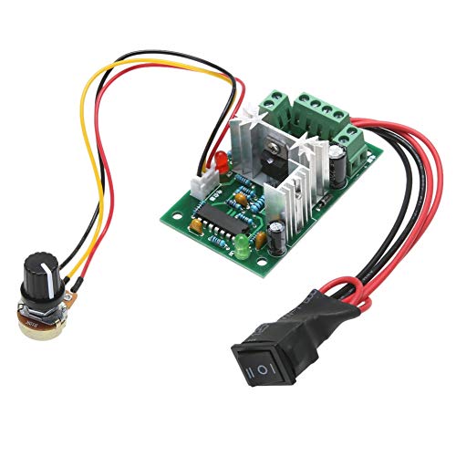Laliva Tool - DC 10V 12V 24V 30V 120W PWM Adjustable Volt DC Motor Speed Controller CCM2 Regulator Controller Switch