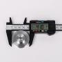 BQLZR 41x16x6MM Silver Aluminum Alloy Single Groove 6MM Fixed Bore Pulley for Motor Shaft 3-5MM PU Round Belts