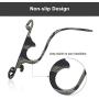 Bike Phone Mount, Motorcycle Cell Phone Holder– Universal Any Phone or Bicycle Handlebar, Non-Slip Shockproof Bike Phone Holder for Stem Mounting 4
