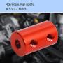 Aopin 4mm to 5mm Red Rigid Couplings Set Shaft Stepper Motor, Length 20mm / 0.79