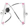 SONTIAN Window Regulator Driver Side for 2014-2020 Chevy Silverado Suburan Tahoe Cheyenne, Power Window Regulator With Motor for GMC Sierra Yukon 2015-2020 Escalade,Window Regulator and Motor Assembly