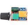 COVVY Mini PWM DC Motor Speed Controller 3V 6V 12V 24V 35V Speed Control Switch LED Dimmer 5A, Pack of 2