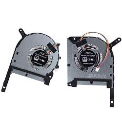 Deal4GO CPU Cooling Fan DFS5K12304363H FMLB w/GPU Fan DFS5K12114262H FMC9 for ASUS TUF Gaming Laptop FA506 FX506 FX506LU FA706 FX706 FX505 FX705