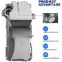 Engine Oil Pan and Drain Plug Replacement for Chevrolet Silverado Suburban Express Tahoe GMC Sierra Yukon Cadillac