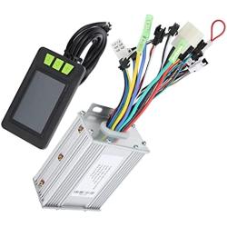 Keenso Electric Motor Controller, 36V/48V 450W 23A Brushless Controller and 930 LCD Color Screen Status Meter for Electric Scooter