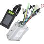 Keenso Electric Motor Controller, 36V/48V 450W 23A Brushless Controller and 930 LCD Color Screen Status Meter for Electric Scooter