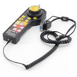 RATTMMOTOR 4 Axis USB Mach3 MPG Handwheel MODBUS Controller Pendant for CNC Router Engraver Engraving Milling Machine