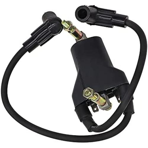 Carbpro 26652-G01 Ignition Coil Fits for 1991-2003 EZGO 26652G01 for Golf Cart Marathon Medalist TXT Dual Ignition Coil 4 Cycle 4 Stroke Ignitor Replace 26652-G01 EPIGC103