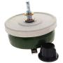 Fielect 100W 30R Ohm Ceramic Wire Wound Potentiometer Linear Rotary Resistor Rheostat with Knob for Industiral Machinery RPM Adjustment