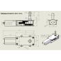 GW180 DC 6V 12V small micro Worm gear motor Low speed High torque Ultra Thin Slim gear box Reversible Electric engine Robot Lock (12V 52RPM)