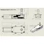 GW180 DC 6V 12V small micro Worm gear motor Low speed High torque Ultra Thin Slim gear box Reversible Electric engine Robot Lock (12V 52RPM)