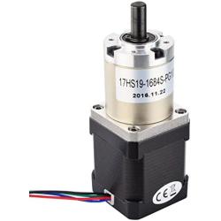 STEPPERONLINE 100:1 Planetary Gearbox Nema 17 Stepper Motor Low Speed High Torque DIY CNC