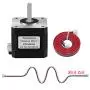 Moteur Pas à Pas Nema 17 Twotrees, Moteur Nema 17 4 Fils avec Câble 1m 42BYGH 38MM 1.5A (17HS4401S) pour CNC XYZ Imprimante 3D Moteur Pas à Pas Nema 17 Twotrees, Moteur Nema 17 4 Fils avec Câble 1m 42BYGH 38MM 1.5A (17HS4401S) pour CNC XYZ Imprimante 3D