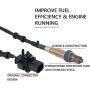 LSU 4.9 5-Wire Lambda WideBand O2 Oxygen Sensor 17025 Fit for AEM 30-4110 30-0300 30-0310 - X Series AFR Inline Controller - UEGO Air Fuel Ratio Wideband