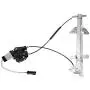 AUTOSAVER88 Power Window Regulator w/Motor Compatible with 1998-2003 Dodge Durango, 2000-2004 Dodge Dakota Crew Cab Pickup -Front Pssenger Side