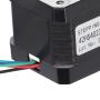 Stepping Motor, Electric Motor 2 Phases Quick Response Speed DC2.55V 1.5A All Copper Coil for Engraving Machine