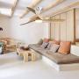 Sofucor Ceiling Fan 52 Inch Wood Ceiling Fan with Lights Remote Control Dimmable Light Reversible DC Motor Modern Ceiling Fan for Kitchen Bedroom Basement Dining Living Room Light Wood