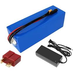 Wnicek 36V 15AH Lithium-ion Battery Pack 15000mAh E-Bike Battery Fit for 200W 250W 350W 500W 750W Motor with 42V Charger for Electric Tricycles Electric Scooters Electric Wheelchairs