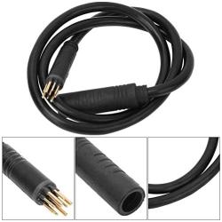 Keen so E-Bike Motor Extension Cable,9 Pin Waterproof Wheel Motor Extension Cable for Electric Bike Female to Male Wire E-Bike Accessory