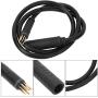 Keen so E-Bike Motor Extension Cable,9 Pin Waterproof Wheel Motor Extension Cable for Electric Bike Female to Male Wire E-Bike Accessory