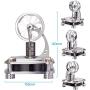 STPCTOU Low Temperature Stirling Engine Motor Steam Heat Education Model Toy Kit Class Teaching Stirling Engine Kit for Adults Desktop Educational Toy Collection Unique Gift for Engineers D16-C