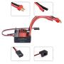 DollaTek 540 13T Brushed Motor 5-Slot RC Car Motor with 60A Brushed ESC Waterproof 6V/2A SBEC and and Programming Card Combo Set for 1/10 RC Crawler