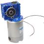 Bemonoc High Torque DC Motor 12V 30RPM Power 60W Turbine Worm Gear Reduce with Gearbox Speed Reducer Ratio 60/1