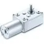 Greartisan DC 12V 100RPM Turbo Worm Geared Motor High Torque Turbine Worm Gear Box Reduction Motor 6mm Shaft JSX69-370