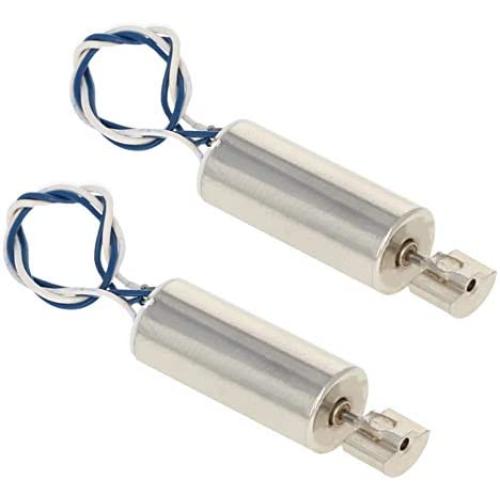 Fielect 2Pcs DC 3V Coreless Motor Built-in Vibration Motor Mini Electric Motor Miniature Micro Vibrating Vibration Coreless Motor for Electric Toothbrush 16.6mm x 7mm