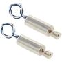 Fielect 2Pcs DC 3V Coreless Motor Built-in Vibration Motor Mini Electric Motor Miniature Micro Vibrating Vibration Coreless Motor for Electric Toothbrush 16.6mm x 7mm