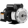 Mophorn Electric AC Motor, 2HP Air Compressor Motor 1725rpm Single Phase 56C Frame Electric Motor for Air Compressor, 115V/230V