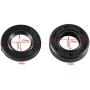 UAUS 2pcs Oil seal For 49cc 50cc 66cc 80cc 2 Stroke Engine Motorized Bike