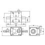Dynamic Torque Sensor,DYN-200 100N.M Power Torsion Speed Torque Rotating Sensor Measuring Instrument,Torque Power Tester for Motor Speed Measurement