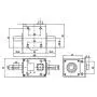 Dynamic Torque Sensor,DYN-200 100N.M Power Torsion Speed Torque Rotating Sensor Measuring Instrument,Torque Power Tester for Motor Speed Measurement