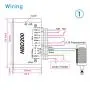 RATTMMOTOR 104W Brushless Spindle Motor Kit CNC Square Mini Brushless DC Spindle Motor 10800RPM ER8 42mm+ 24V Brushless Spindle Motor Driver 5A Spindle Motor Controller for CNC Router Milling Machine