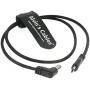 Alvins Cables Motor Flexible Power-Cable for Tilta-Nucleus-Nano Micro USB to 2.1 DC Barrel Right Angle