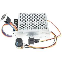 NB PWM DC Motor Speed Controller, DC10-55V60A with Forward-Brake-Reverse Switch, Ajustable Potentiometer & LDE Digital Display