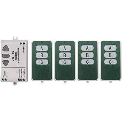 Calvas AC 220V Motor RF Wireless Remote Control Switch 220V UP&DOWN 4PCS Remote controller Motor Forwards Reversing Remote Switch