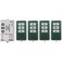 Calvas AC 220V Motor RF Wireless Remote Control Switch 220V UP&DOWN 4PCS Remote controller Motor Forwards Reversing Remote Switch